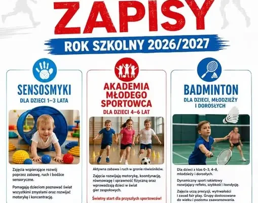 Ruszyły zapisy na zajęcia sportowe w Medyce – od maluchów po dorosłych