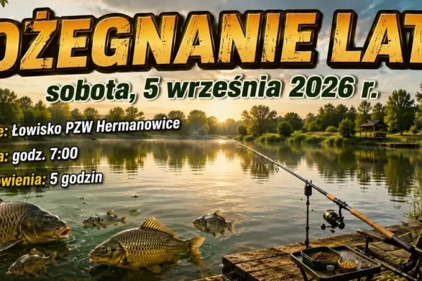 Zawody wędkarskie „Pożegnanie Lata” w Hermanowicach – zapisy do piątku