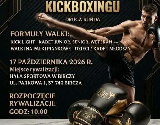 Podkarpacka Liga Kickboxingu zawita do Birczy – druga runda już 17 października