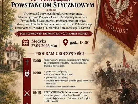 Rekonstrukcja historyczna dla dzieci i młodzieży już 27 września