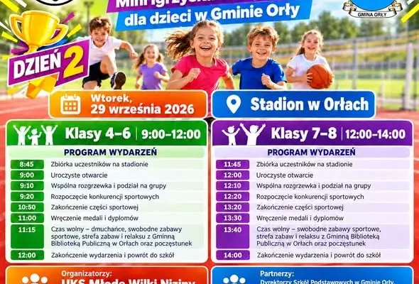 Mini Igrzyska Olimpijskie w Orłach – sportowe święto dla uczniów