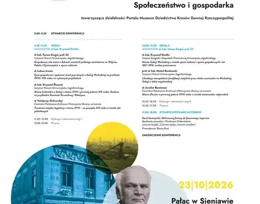 Konferencja naukowa o miastach Kresów Dawnej Rzeczypospolitej w Pałacu w Sieniawie