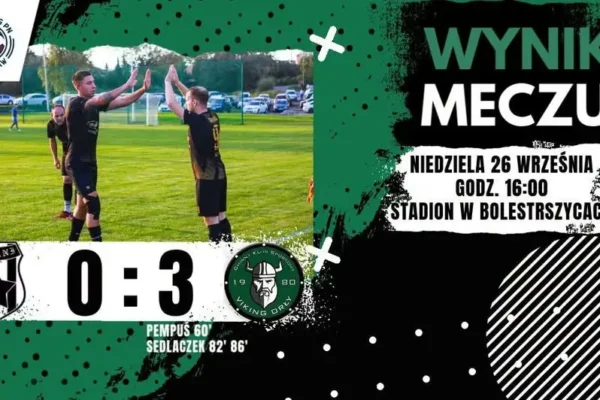 GKS Viking Orły wygrywa w Bolestraszycach 3:0. Dublet Sedlaczka