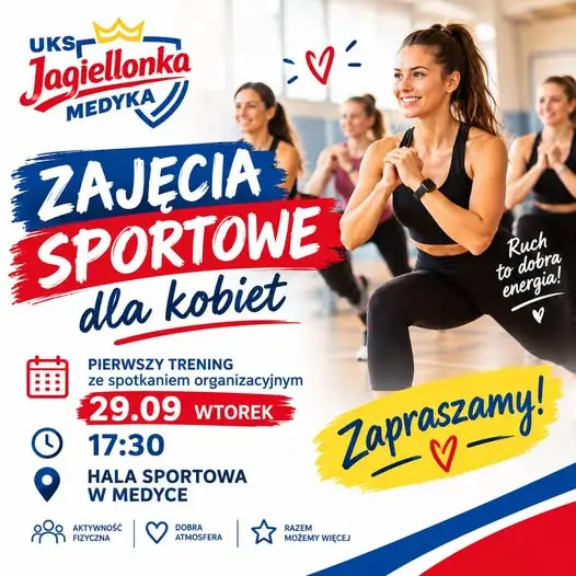 Medyka: wracają sportowe zajęcia dla kobiet – pierwszy trening 29 września