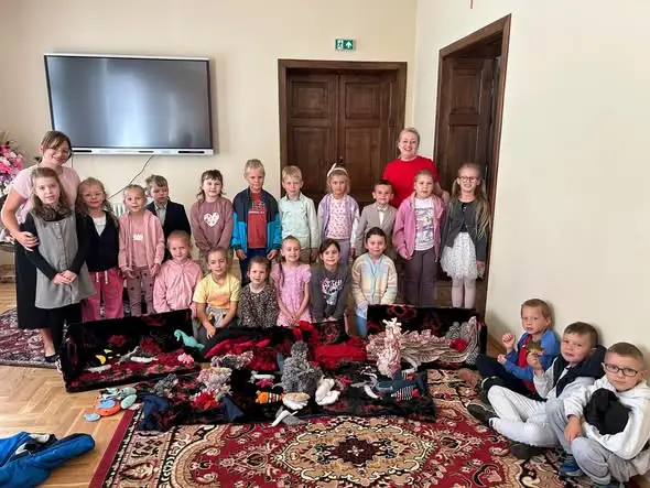 Alina Przydatek spotkała się z dziećmi w Dworku w Stubnie