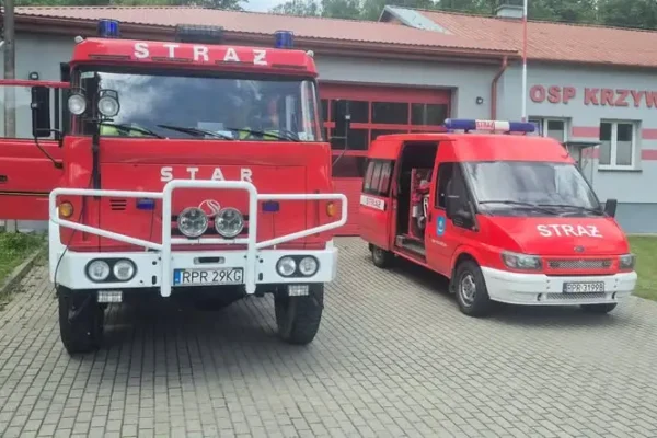 OSP Krzywcza walczy o wsparcie w konkursie Harnasia – potrzebne głosy mieszkańców