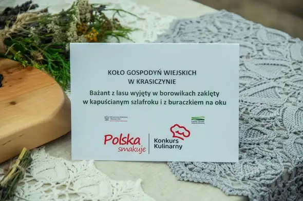 Koło Gospodyń Wiejskich z Krasiczyna z sukcesem na konkursie kulinarnym „Polska Smakuje”