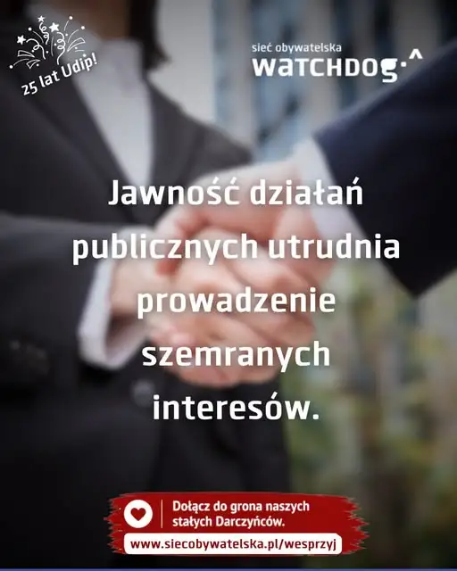 25 lat ustawy o dostępie do informacji publicznej – czy przepisy wymagają zmian?