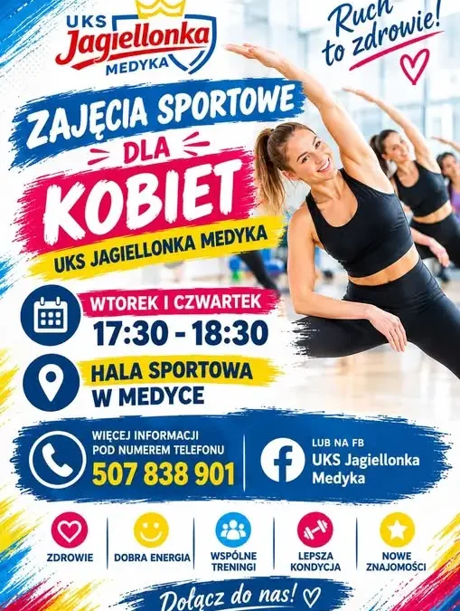 Zajęcia sportowe dla kobiet w Medyce – start już 6 października