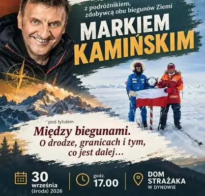 Marek Kamiński spotkał się z uczniami w Dynowie