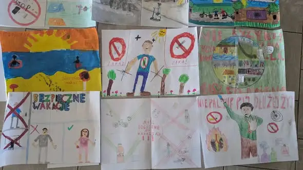 Uczniowie ze szkoły w Fredropolu w konkursie „Bezpieczne Wakacje 2026”