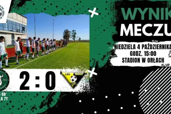 GKS Viking Orły liderem! Zwycięstwo 2:0 z Nakłem i awans na szczyt tabeli