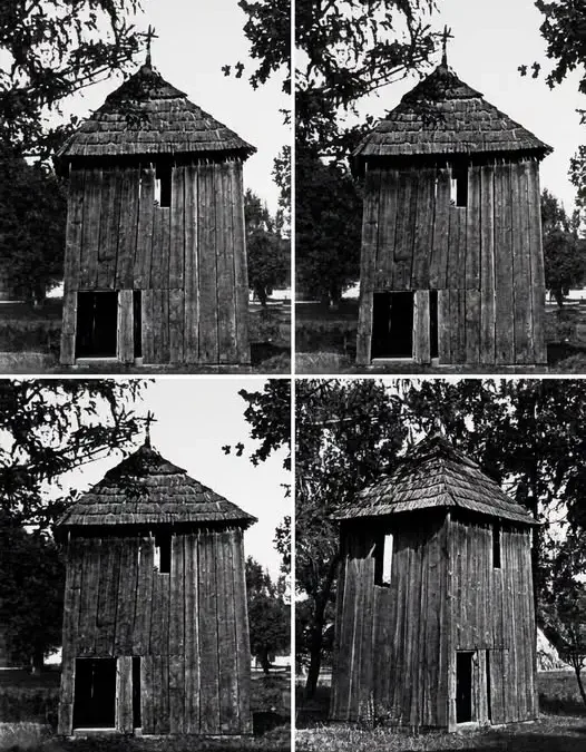 Drewniana dzwonnica w Ruszelczycach – historia, która przetrwała tylko na zdjęciach