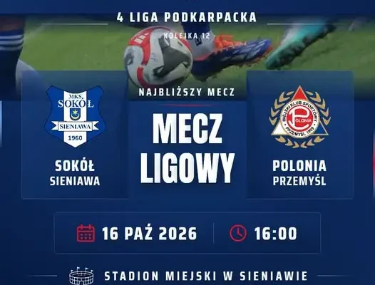Polonia Przemyśl zagra w Sieniawie. Kibice wierzą w trzy punkty