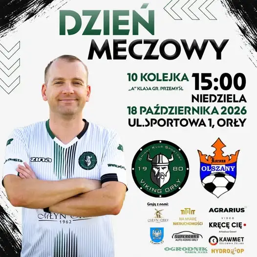 GKS Viking Orły zmierzy się z Koroną Olszany w X kolejce A klasy