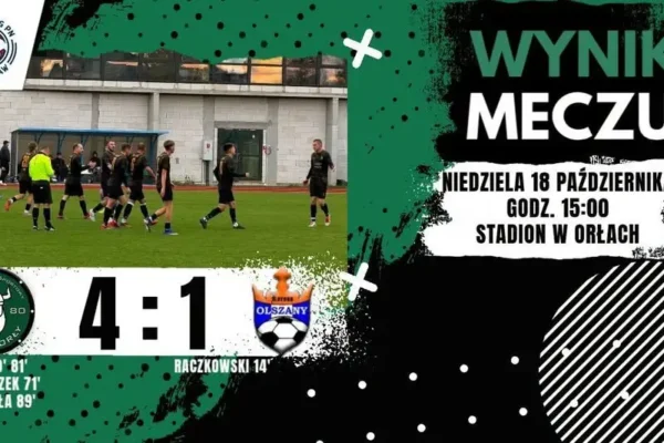GKS Viking Orły wygrywa 4:1 z Koroną Olszany po emocjonującej drugiej połowie