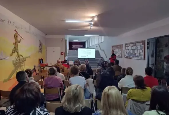 Krzywcza: strażacy z OSP szkolili się z obrony cywilnej i ratownictwa medycznego