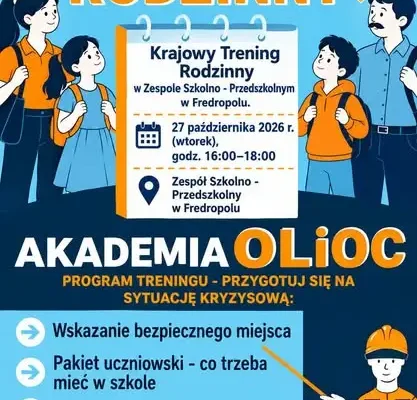 Krajowy Trening Rodzinny w Fredropolu – 27 października 2026