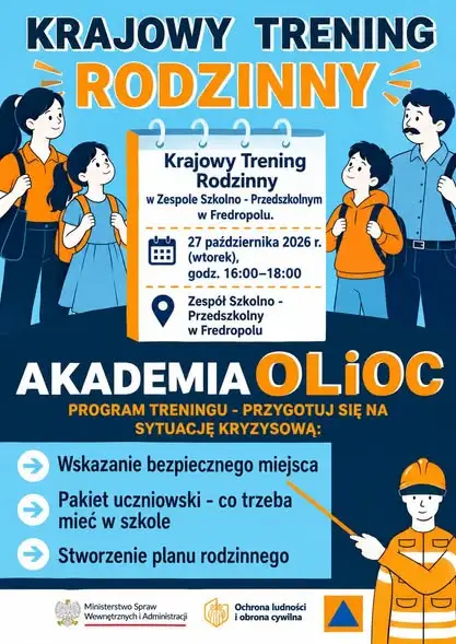Krajowy Trening Rodzinny w Fredropolu – 27 października 2026
