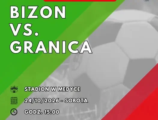 Granica Stubno zagra na wyjeździe z Bizonem Medyka