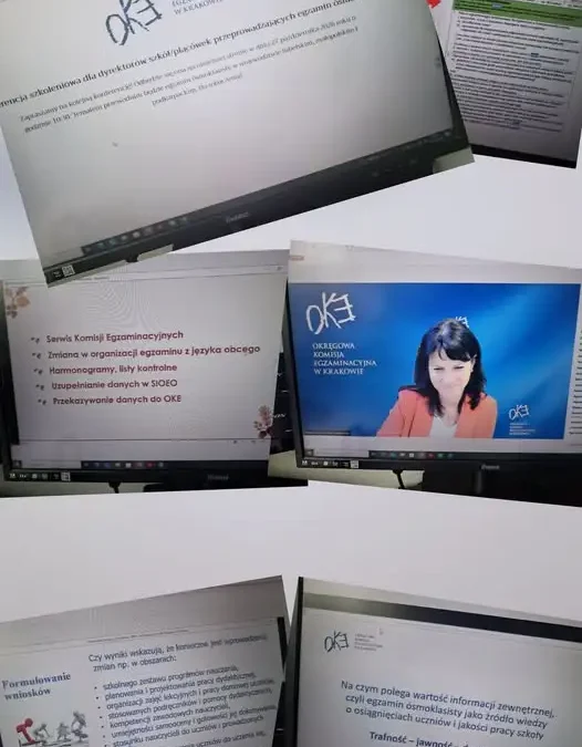 Szkoła w Stubnie przygotowuje się do egzaminu ósmoklasisty – dyrektor na konferencji OKE