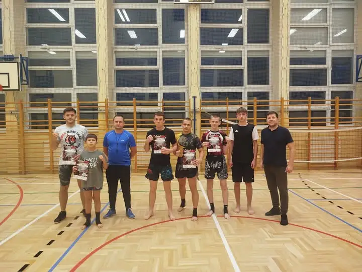 Trener Kamil Kaczmar gościem na treningu BKS Leśnik Bircza