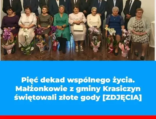Złote gody w Zamku w Krasiczynie – 13 par świętowało 50-lecie małżeństwa