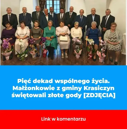 Złote gody w Zamku w Krasiczynie – 13 par świętowało 50-lecie małżeństwa